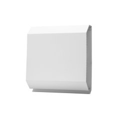 Nerezová ventilační mřížka VTRAP – bílá