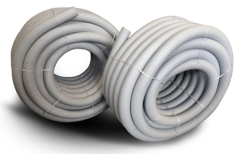Plastové flexibilné potrubie SOL-FLEX SILVER Ø90mm, balík 40m