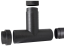 "T"-kus 90° EPP 43mm