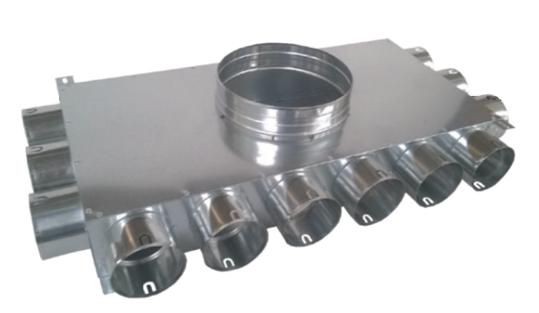 Rozdeľovač trojstranný jednoradový 12x75/160 (3+6+3+0)