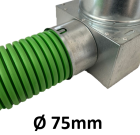 Plastové boxy s priemerom pripojenia Ø75mm - Skladom