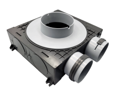 Jednostranný rozdeľovač Forvent Reku Pro 2×75/125