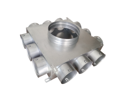 Rozdělovač trojstranný jednřadý 12x90/200 (3+3+3+3)
