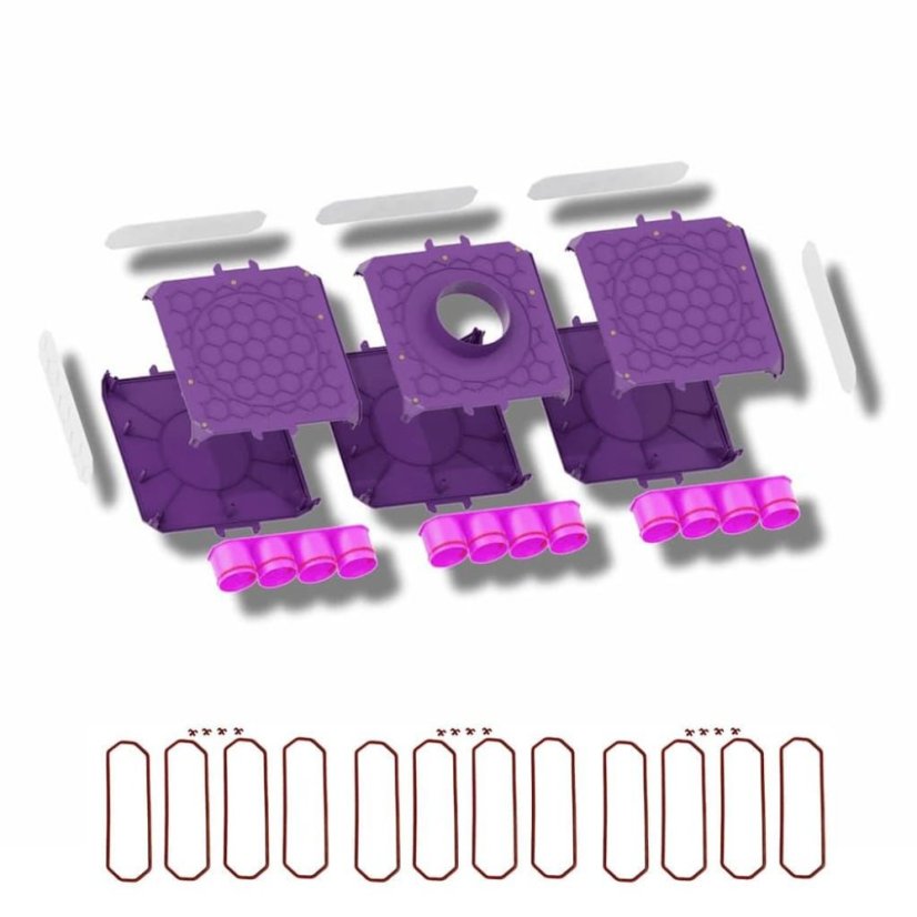 Rozdeľovač jednostranný jednoradový 12x75/160, MAX-VENT