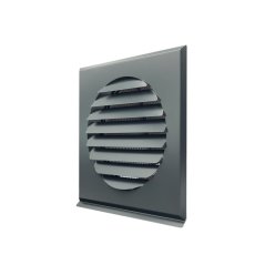 Nerezová ventilační mřížka QUAD – antracit