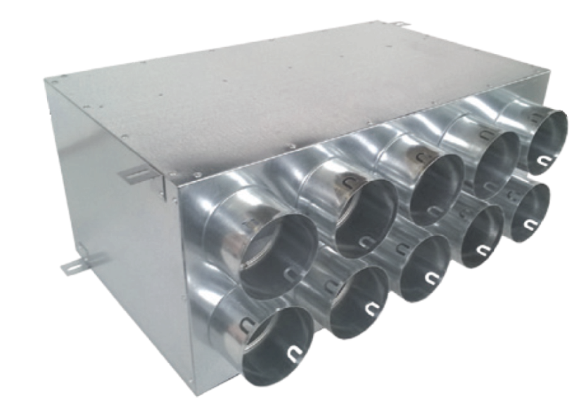 Rozdeľovač jednostranný dvojradový 10x75/160 prechodný