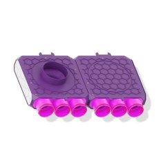 Jednoradový dvojradový priechodný rozdeľovač 6x90/160, MAX-VENT