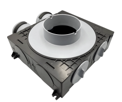 Jednostranný rozdeľovač Forvent Reku Pro 2×75/125