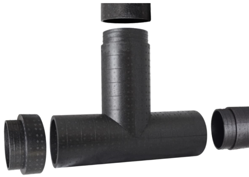 "T"-kus 90° EPP 43mm