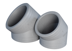 Koleno 45° 160/200 PE-FLEX EPS 2.0