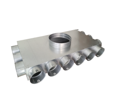 Rozdělovač trojstranný jednřadý 12x90/200 (3+6+3+0)