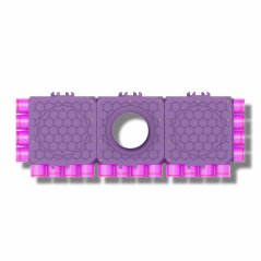 Jednoradový trojstranný priechodný rozdeľovač 20x75/200-200, MAX-VENT