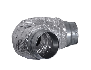 Flexibilný tlmič s izoláciou 25mm,  dĺžka 1000mm