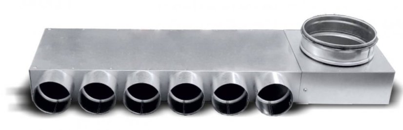 Rozdeľovač jednostranný jednoradový ľavý/pravý 6x75/160