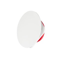 Přívodní/odvodní směrový anemostat s panelem 125 mm, bílý