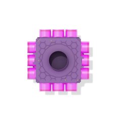 Jednoradový štvorstranný priechodný rozdeľovač 12x90/160, MAX-VENT