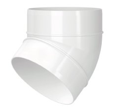 Kulaté plastové koleno Ø150 mm / 45°