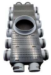 Štvorstranný rozdeľovač Forvent Reku Pro 16×75/200