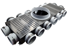 Štvorstranný rozdeľovač Forvent Reku Pro 16×75/200