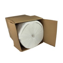 Keramická izolace 7320 × 610 × 25 mm, hustota 160 kg/m³