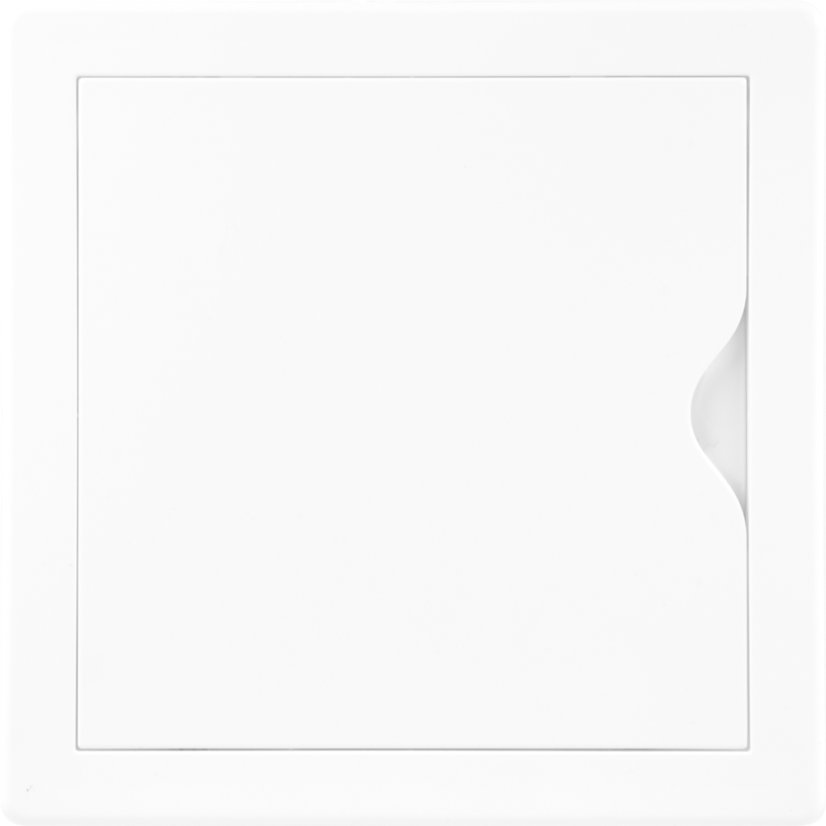 Plastové revízne dvierka - biele