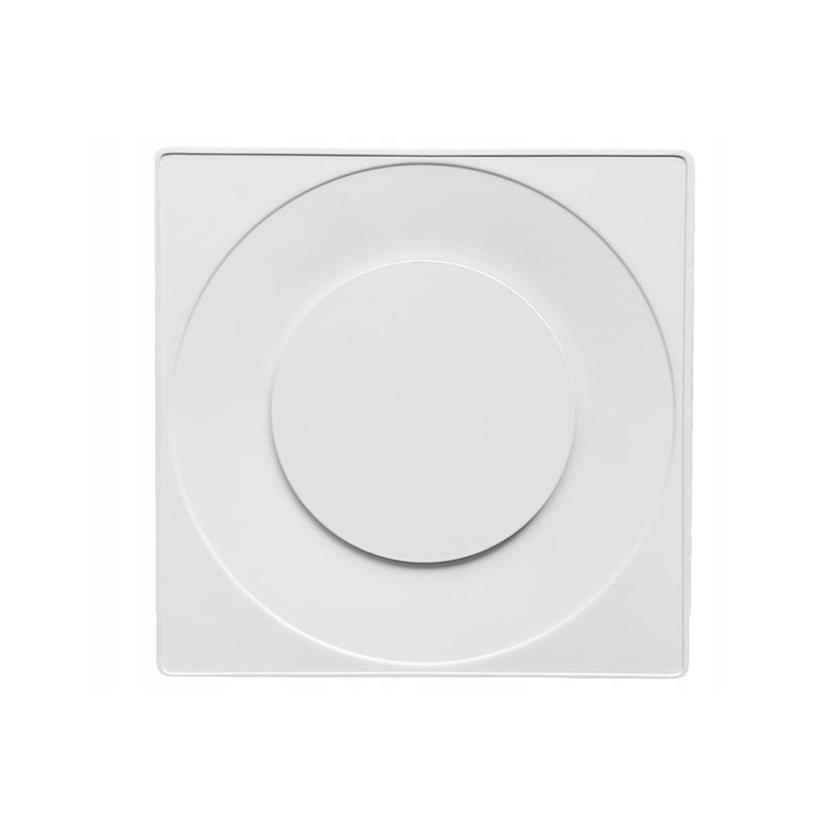 Štvorcový anemostat prívodný-odvodný DARCO, biely