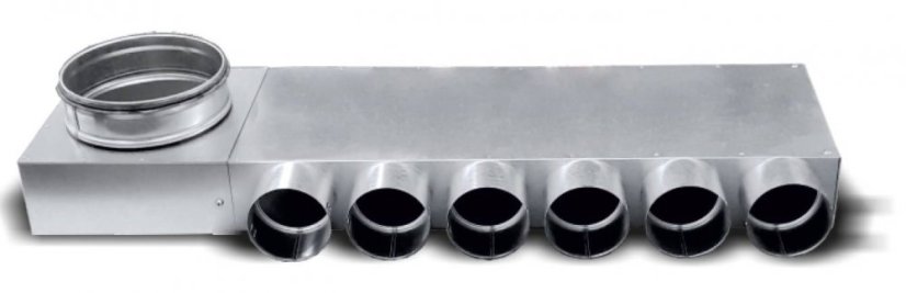 Rozdeľovač jednostranný jednoradový ľavý/pravý 6x75/160