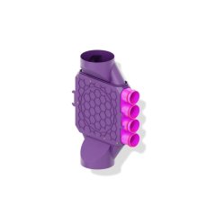 Jednořadový průchozí rozdělovač 4-75-200 MAX-VENT