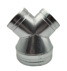 Odbočka "Y"-kus 90° REDUKCIA - 125/2x100mm