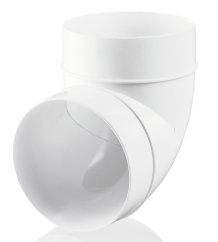 Okrúhle plastové koleno Ø100mm/90°