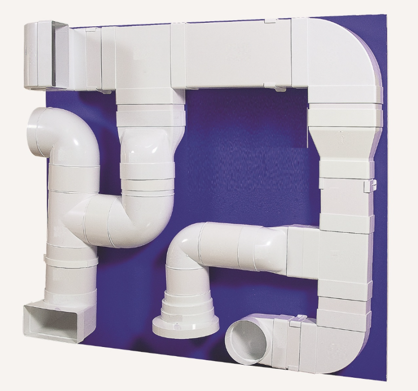 Redukcia hranatého potrubia 75x150/55x110 mm