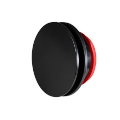 Univerzální anemostat přívodní/odvodní, směrový 125 mm, černý