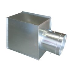 Distribučný KLO box pre lamelový anemostat RA40