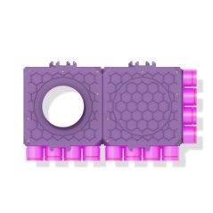 Jednoradový dvojstranný priechodný rozdeľovač 12x75/200-200, MAX-VENT