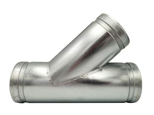 Odbočka "Y"-kus 45°, 100mm