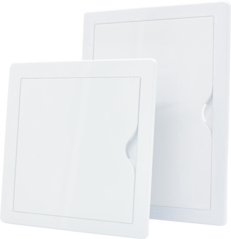 Plastové revízne dvierka - biele