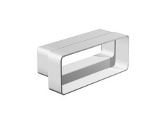 Redukce pro pravoúhlé hranaté potrubí 220×90 mm / 204×60 mm