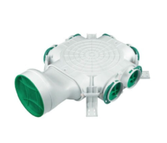 Rozdeľovač Awenta PRO trojstranný jednoradový 6x90/160