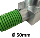 Oceľové boxy s priemerom pripojenia Ø50mm