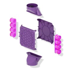 Jednoradový dvojstranný priechodný bočný rozdeľovač 8-75-200 MAX-VENT