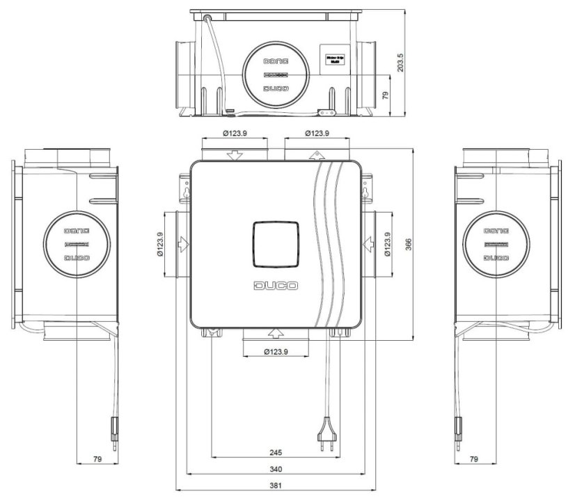 DucoBox Reno - Set I