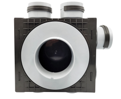 Dvojstranný rozdeľovač Forvent Reku Pro 3×75/125