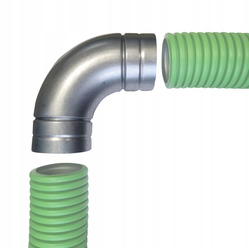 Koleno pre FLEX potrubie Ø75mm