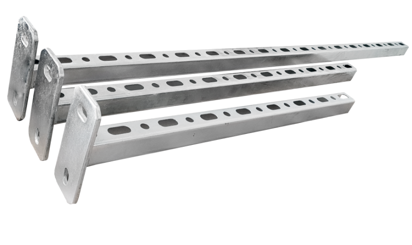 T konzola 600mm, pozinkovaná