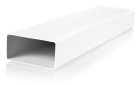 Hranaté plastové PVC potrubia 55x110
