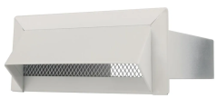 Hranatá ventilační mřížka – bílá