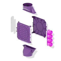 Jednoradový priechodný rozdeľovač 4-75-200 MAX-VENT