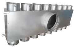Rozdeľovač dvojstranný jednoradový 16x90/200 (8+0+8+0)