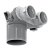 Plastový KLO box 2x75/125, FlexiVent