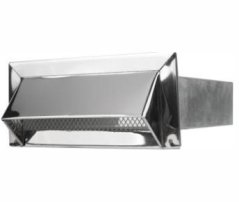 Hranatá ventilační mřížka - lesklá
